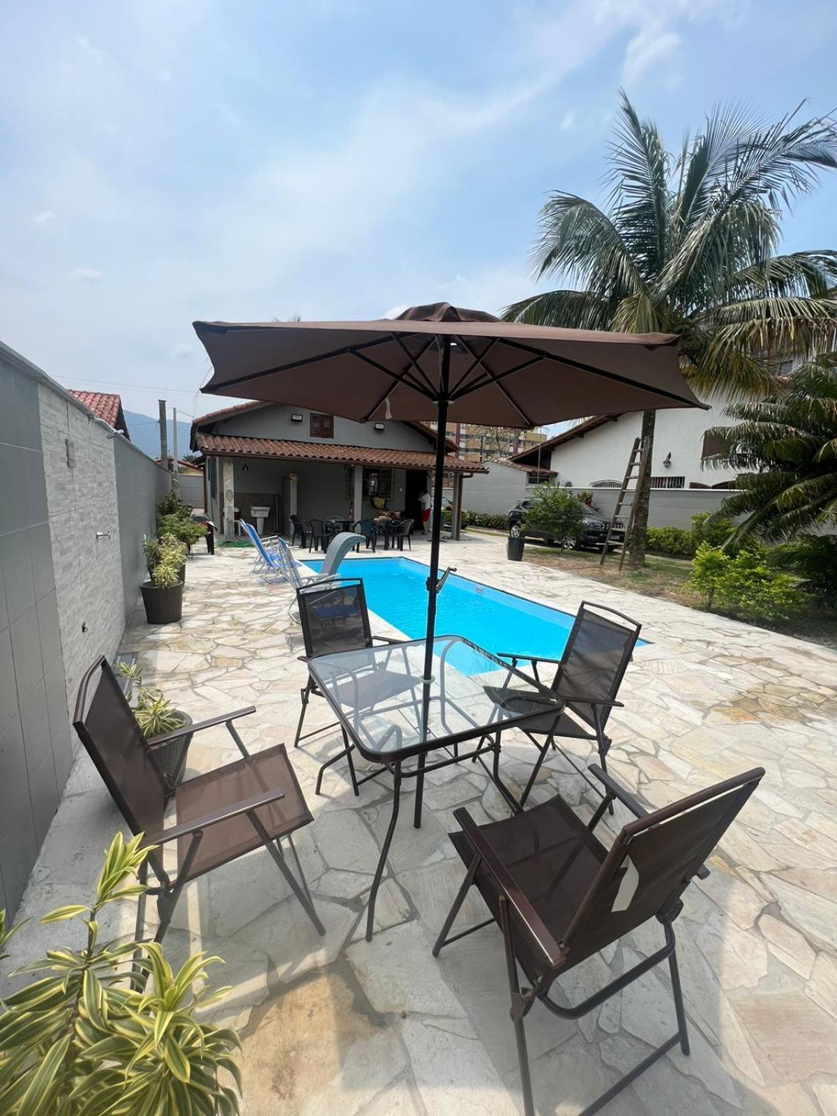 Casa Para Alugar Em Bertioga - Piscina, Wifi E Churrasqueira Экстерьер фото